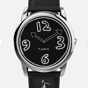 TIMEX X KEITH HARING EASY READER 38MM WATCH